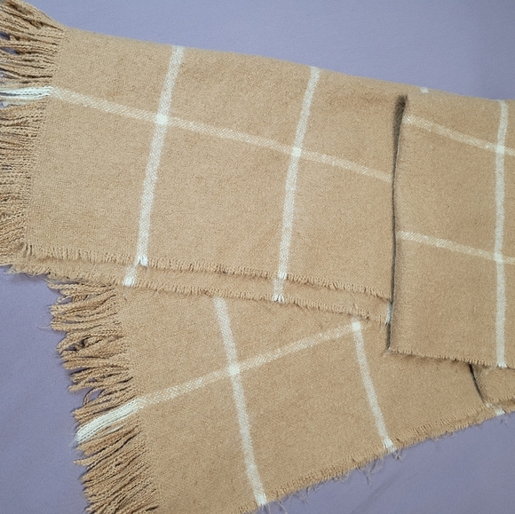 Love & Lore Cozy Tan Scarf With Teddy Bear Core Style Brown Hat and Mittens Set - Picture 10 of 16